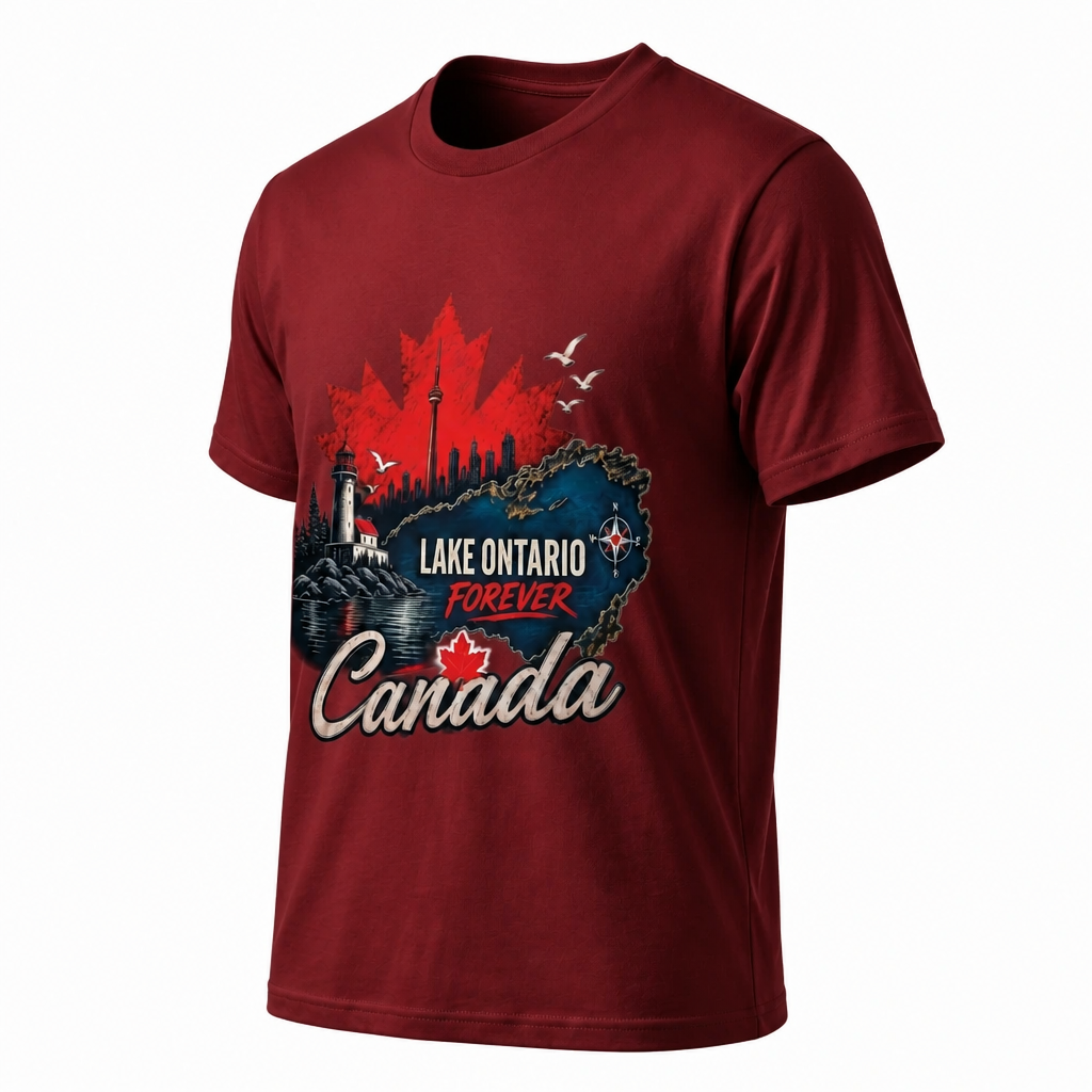 Lake Ontario t-shirt design