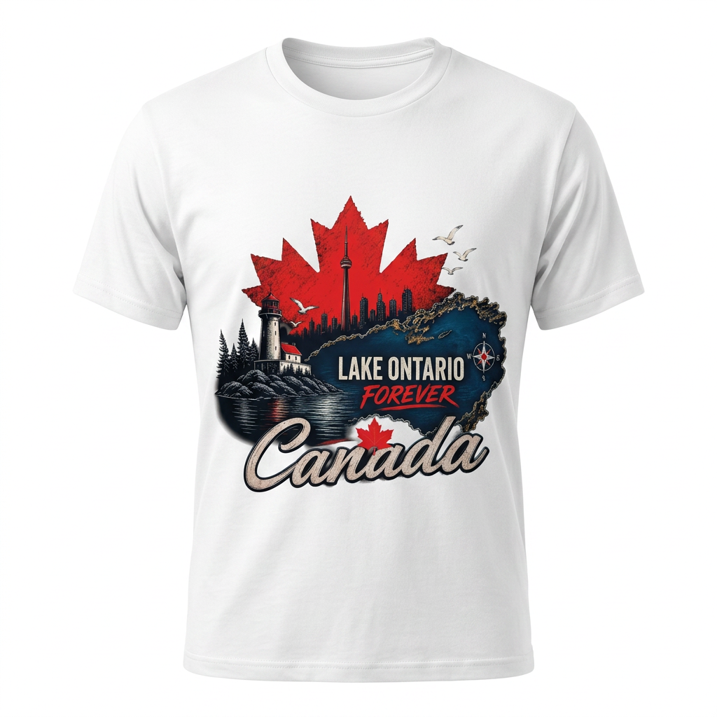 Lake Ontario t-shirt design